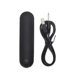 Vibrador Bullet RECARREGÁVEL 10 Modos de Vibração Aveludado TD-ZD-P