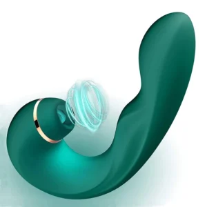 Vibrador e Estimulador Clitoriano Recarregável Multifuncional 3 Em 1 ZDB-25